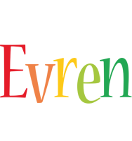 Evren birthday logo