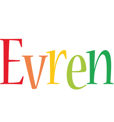 Evren birthday logo