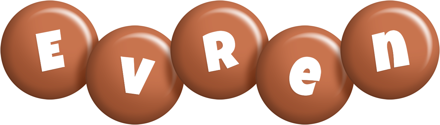 Evren candy-brown logo