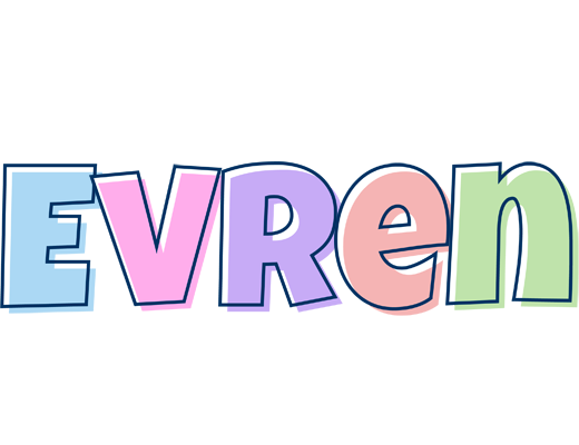 Evren pastel logo
