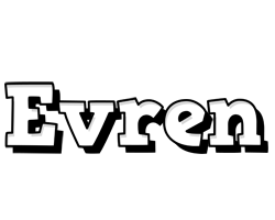 Evren snowing logo