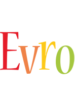 Evro birthday logo