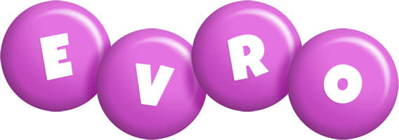 Evro candy-purple logo