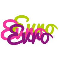 Evro flowers logo