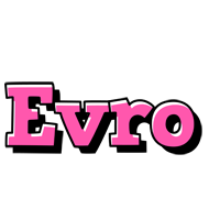 Evro girlish logo