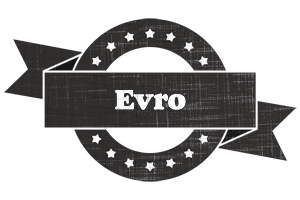 Evro grunge logo