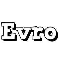 Evro snowing logo