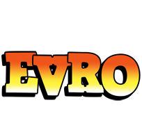 Evro sunset logo