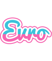 Evro woman logo