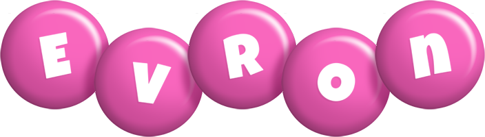 Evron candy-pink logo