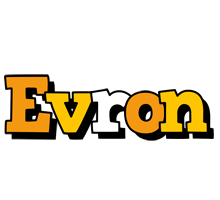 Evron cartoon logo