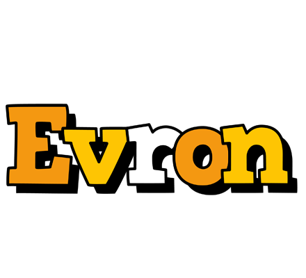 Evron cartoon logo