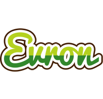 Evron golfing logo