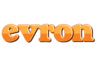 Evron orange logo