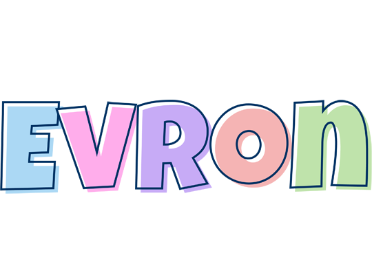 Evron pastel logo