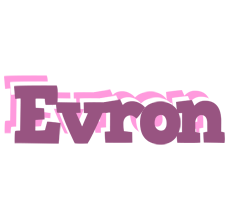 Evron relaxing logo