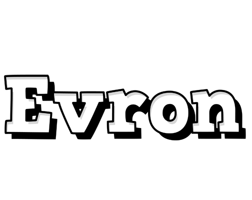 Evron snowing logo