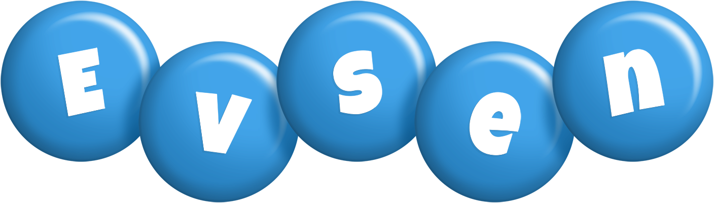 Evsen candy-blue logo