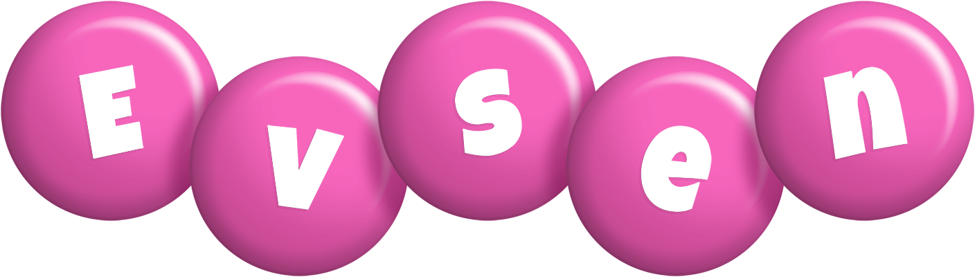 Evsen candy-pink logo