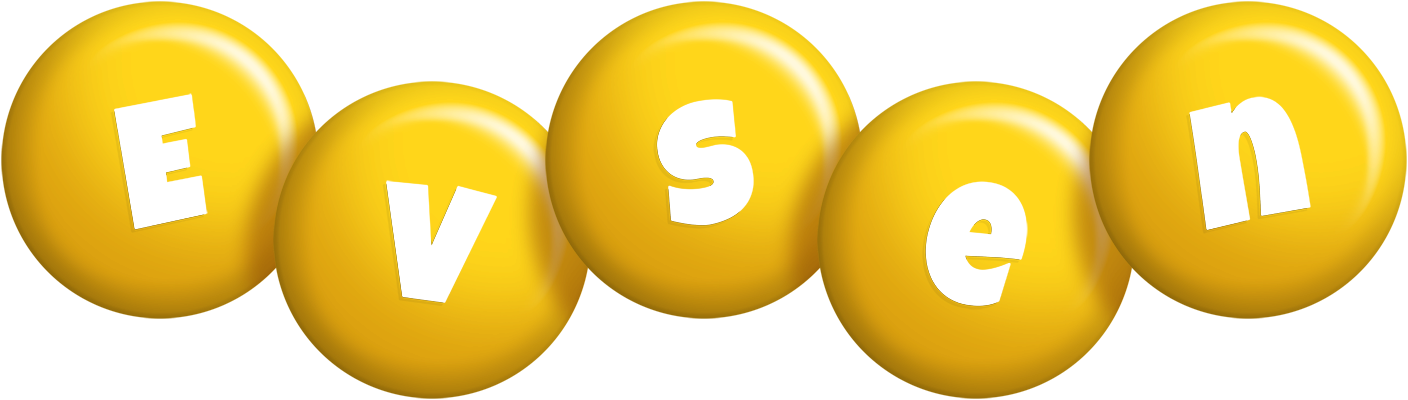 Evsen candy-yellow logo