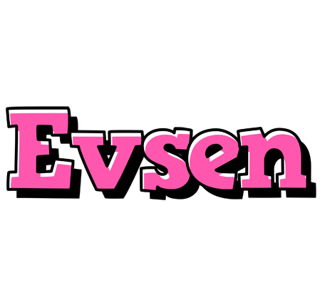 Evsen girlish logo