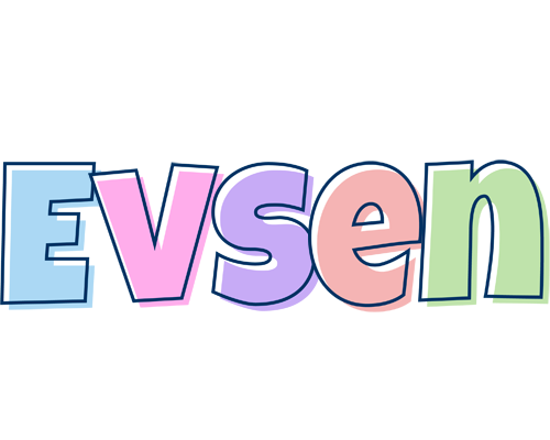 Evsen pastel logo