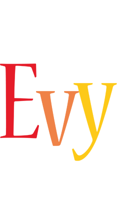 Evy birthday logo