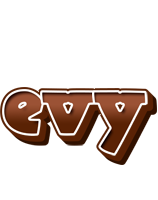 Evy brownie logo