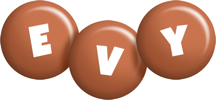 Evy candy-brown logo