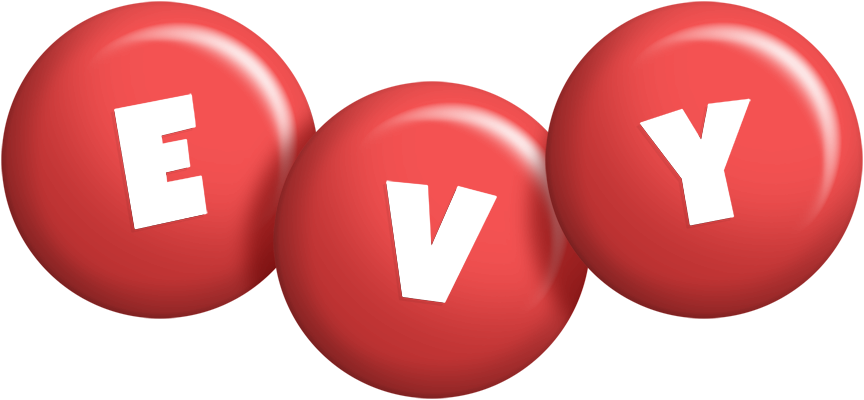 Evy candy-red logo