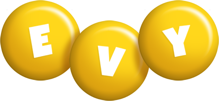 Evy candy-yellow logo