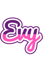 Evy cheerful logo