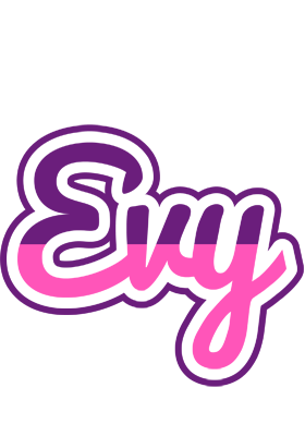 Evy cheerful logo