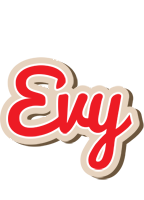 Evy chocolate logo