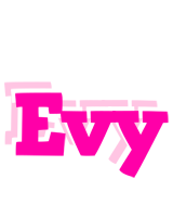 Evy dancing logo