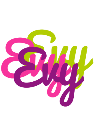 Evy flowers logo