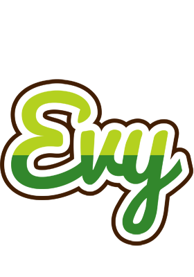 Evy golfing logo