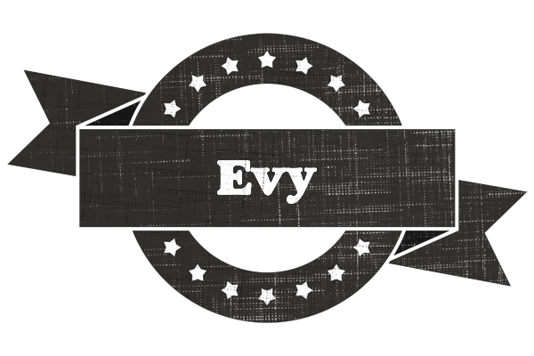 Evy grunge logo