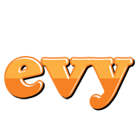 Evy orange logo