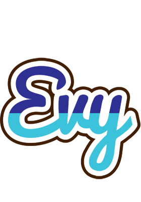 Evy raining logo