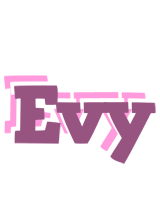 Evy relaxing logo