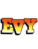 Evy sunset logo
