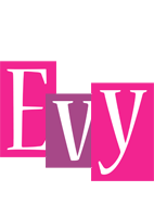 Evy whine logo