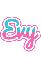 Evy woman logo