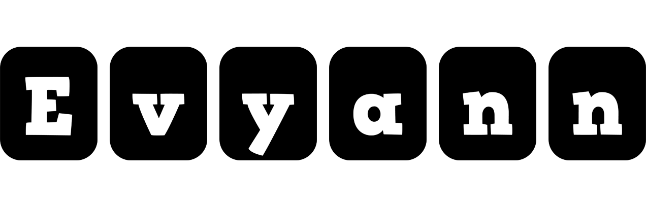 Evyann box logo