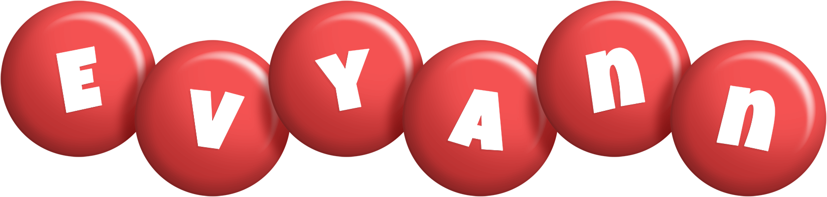 Evyann candy-red logo