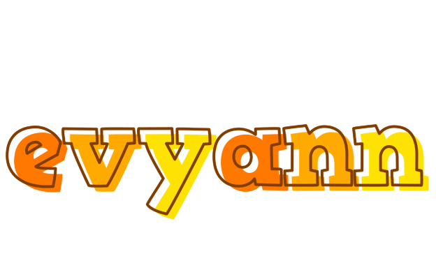 Evyann desert logo