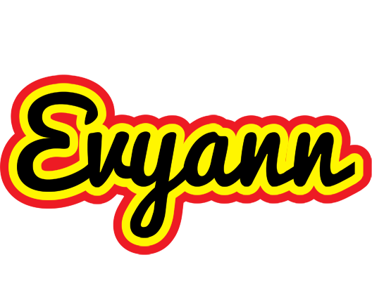 Evyann flaming logo