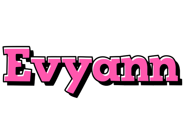 Evyann girlish logo