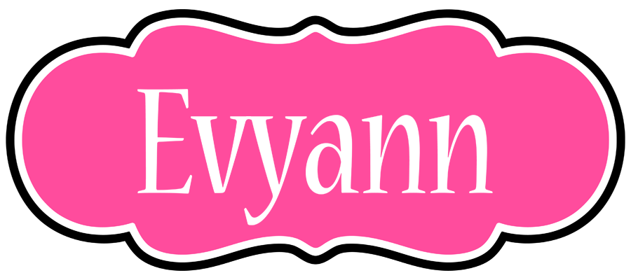 Evyann invitation logo
